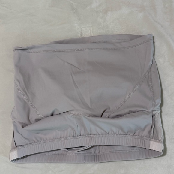 Gray Cropped Workout Tank - Picture 3 of 3